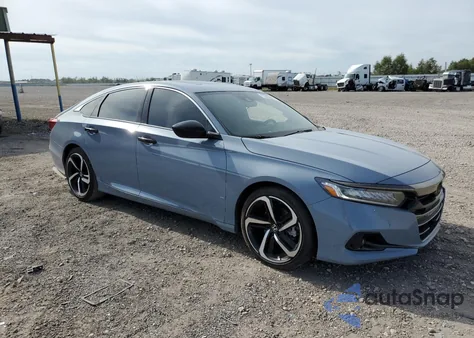 2022 Honda Accord Sport 2.0T from USA, damaged, VIN 1HGCV2F3XNA023686